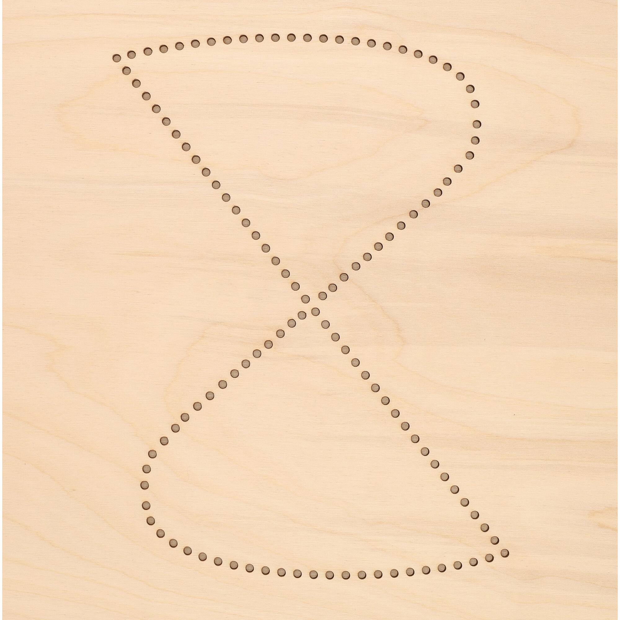 Leisure Arts® Intermediate Vortex Wood Stitched String Art Panel Kit